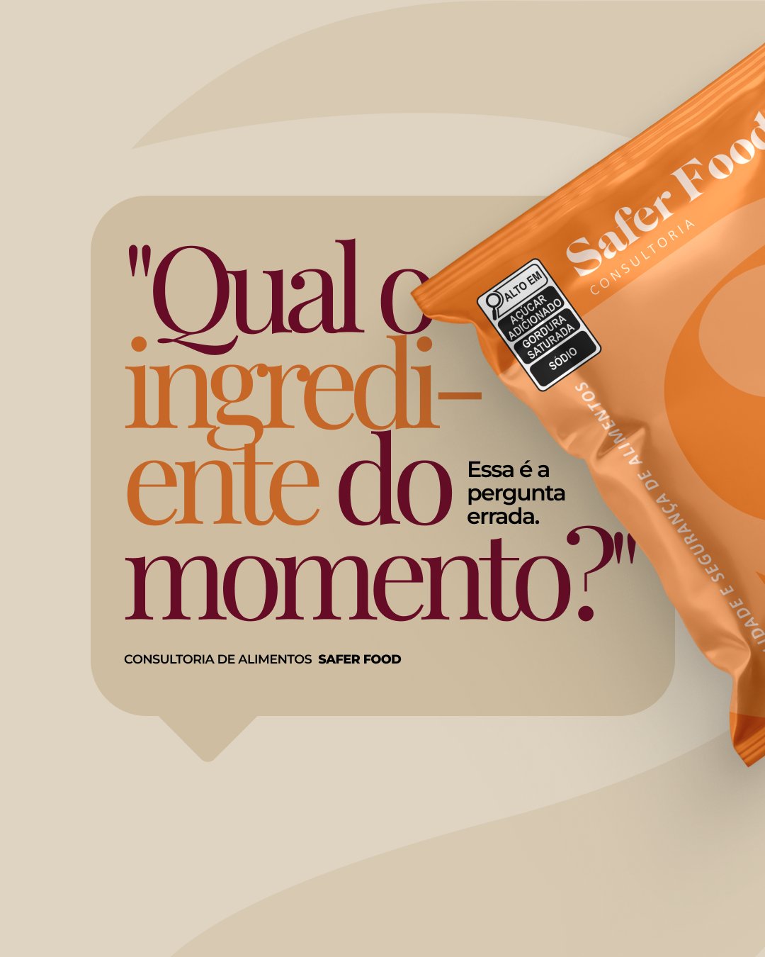 Qual o ingrediente do momento? Essa é a pergunta errada.