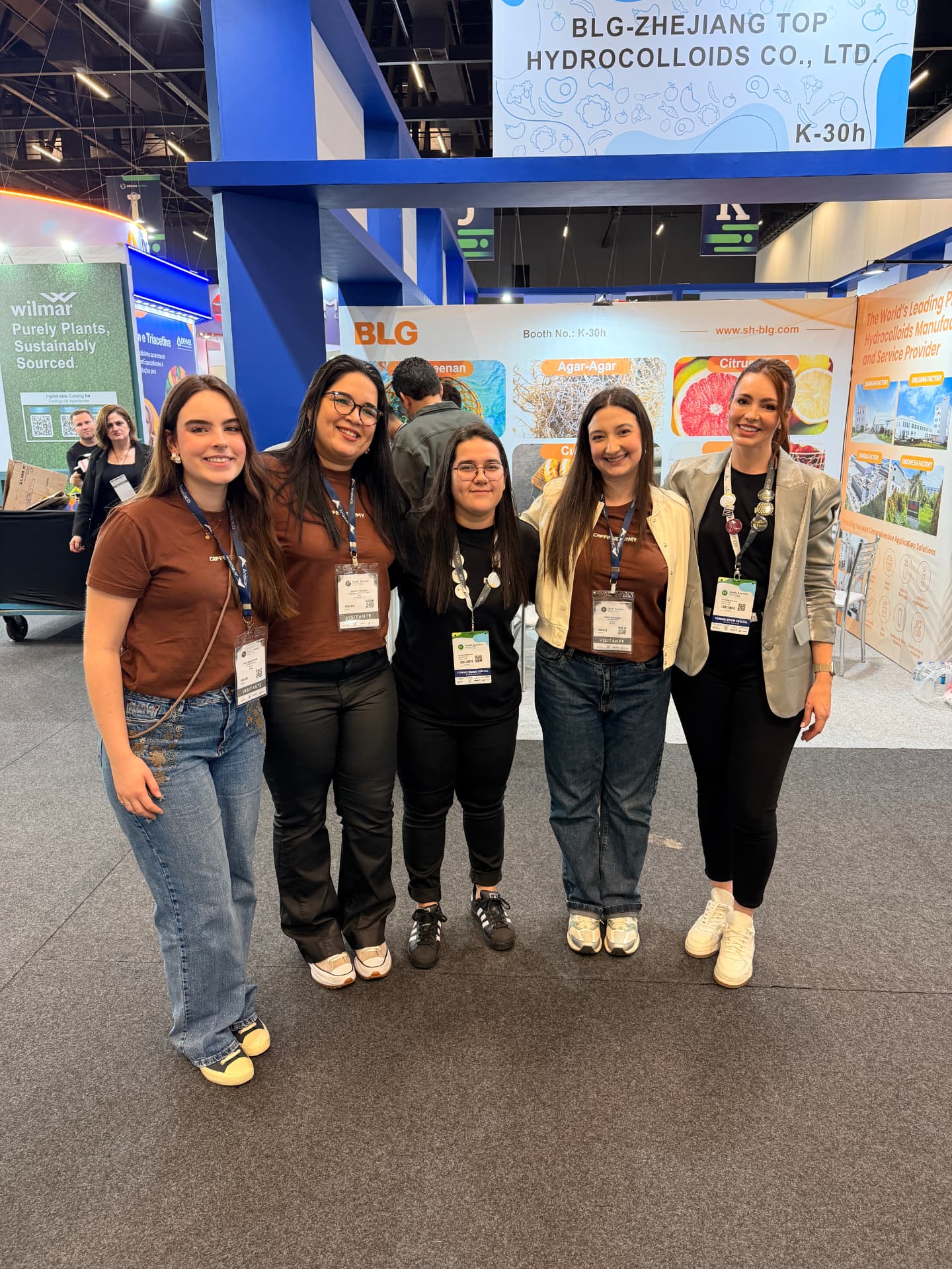 Equipe Safer Food com o time da Caffeine Army